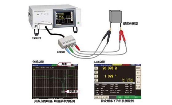 濕度傳感器（水晶振動子）的入庫檢查